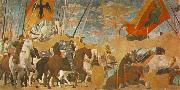 Piero della Francesca Battle between Constantine and Maxentius Sweden oil painting artist